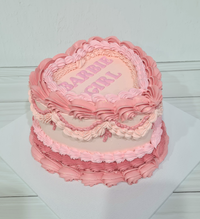 Vintage Love Heart Cakes