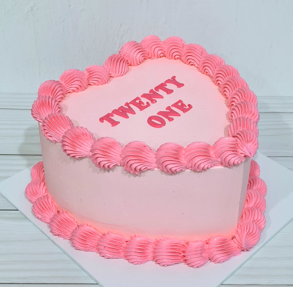 Basic Love Heart Cakes