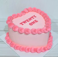 Basic Love Heart Cakes