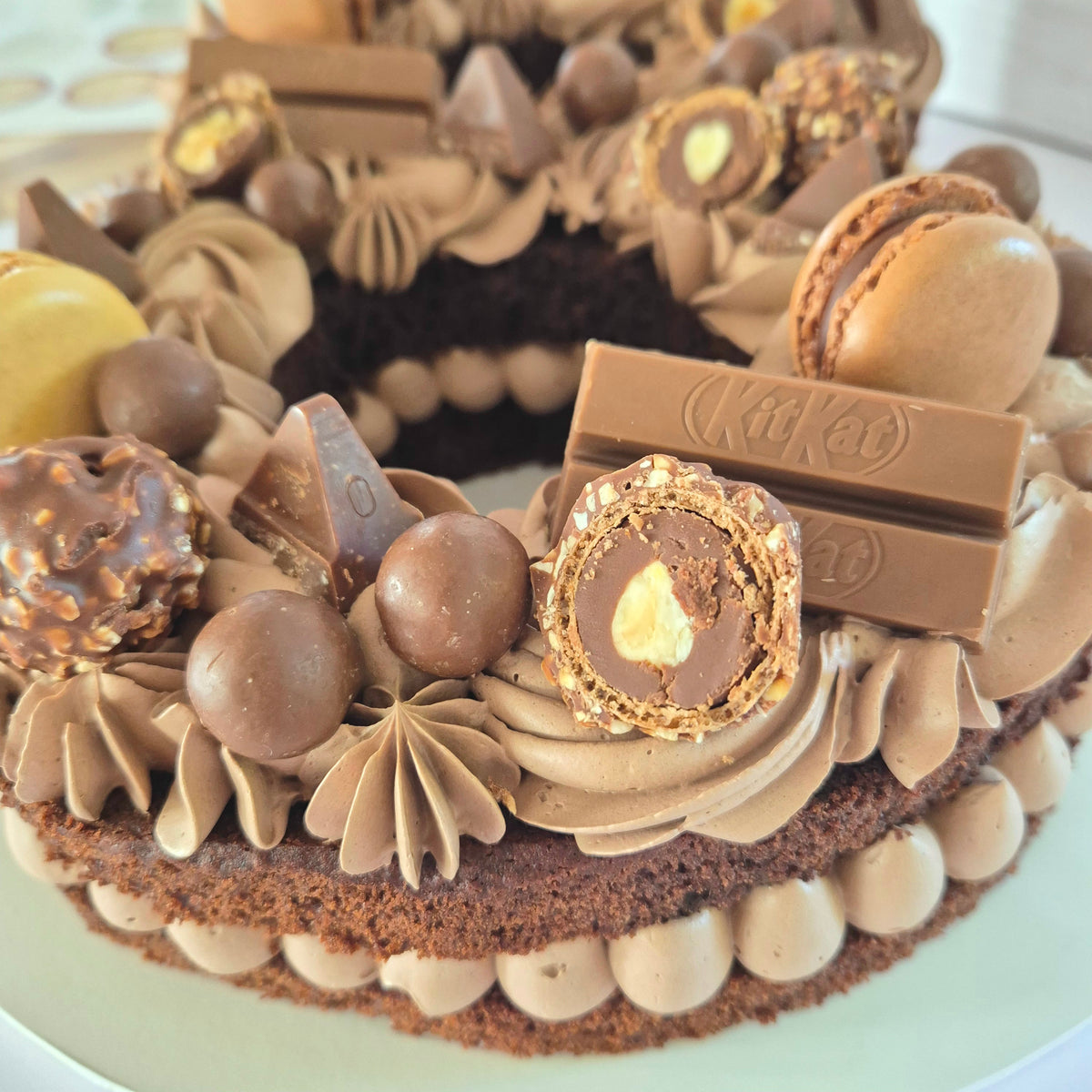 Two Numbers/Letters Cake