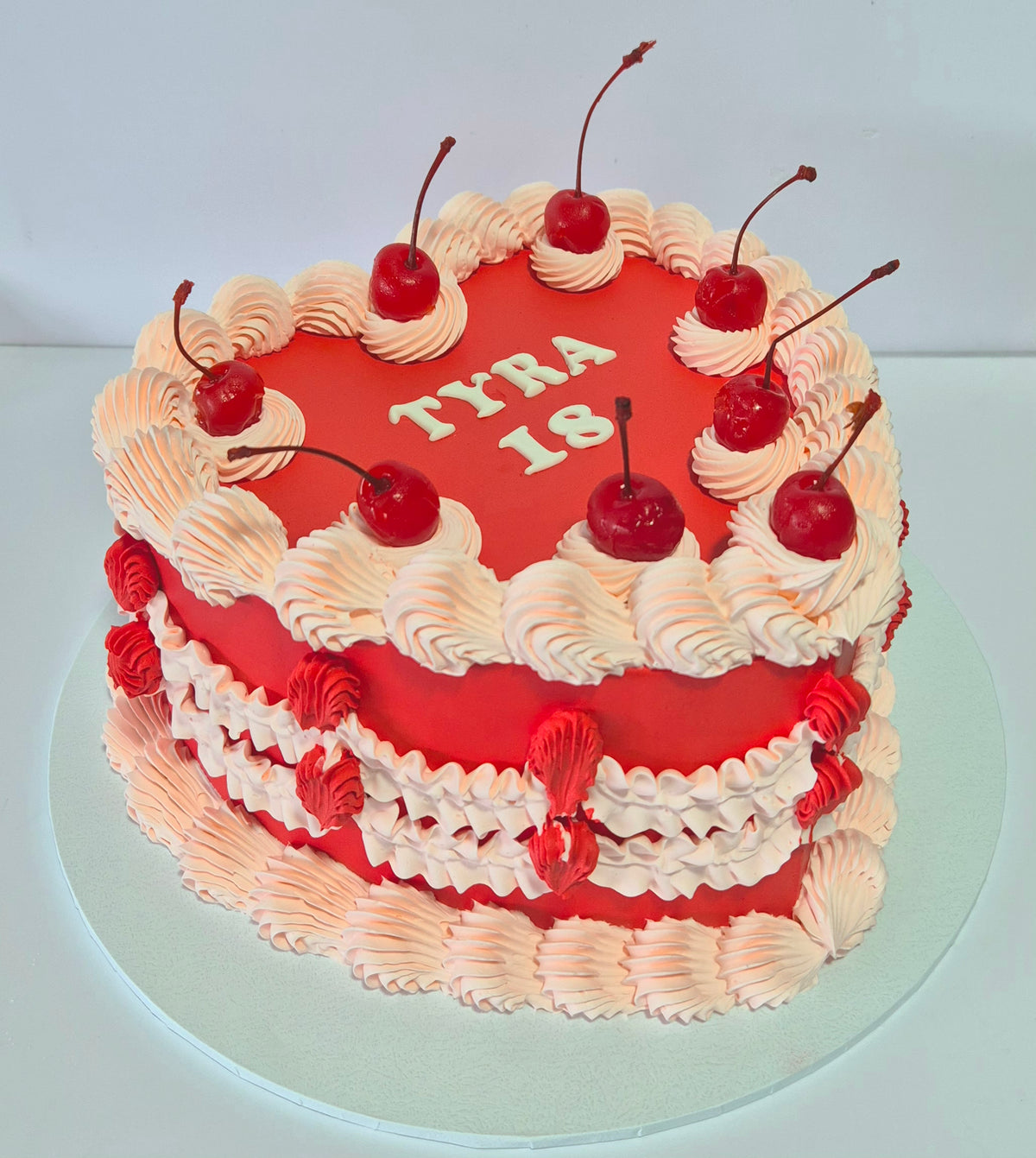 Vintage Love Heart Cakes