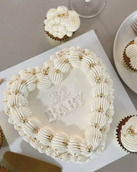 Vintage Love Heart Cakes